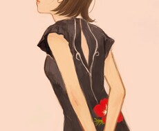 可愛い女の子を描きます イメージ1