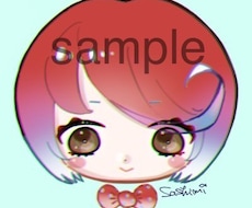 可愛く元気な印象の良いアイコンを描きます イメージ1