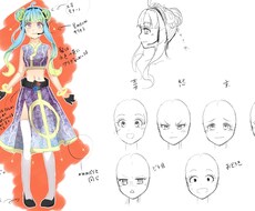 Vtuberのデザイン承ります イメージ1