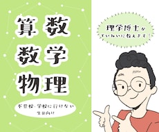 学校に行けない生徒に算数、数学、物理を教えます イメージ1