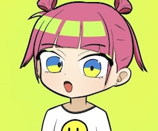ポップなデフォルメキャラクターのアイコン描きます イメージ1