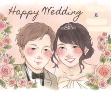 ふんわり可愛いウェルカムボード心を込めて描きます ♡♡結婚式やプレゼントにおすすめです♡♡