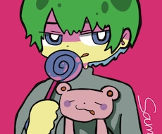 あなただけのカートゥーン風味キャラかきます イメージ1