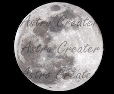 満月（スノームーン）の天体写真素材をご提供します 高橋製作所の高性能鏡筒を使用した高画質天体写真のご提供です