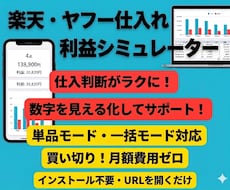 楽天・ヤフーで仕入れる電脳せどりの利益を計算します 「これ利益出る？」を数字で即答します