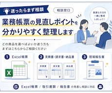 業務帳票の見直しポイントを分かりやすく整理します イメージ1