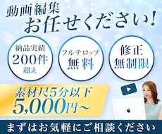 YouTube編集承ります イメージ1