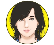 目元パッチリ美しくスタイリッシュに仕上げます SNSアイコン他プレゼントからビジネスまで,商用可能です