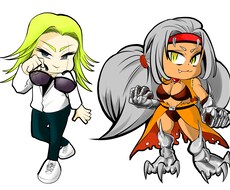 商用利用OK!ポップなちびキャラを描きます イメージ1