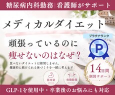 メディカルダイエット中・卒業後のお悩み支えます イメージ1