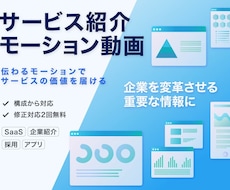 企業・サービスの魅力を伝える動画を制作します イメージ1