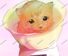 大切な家族の写真をイラストにします 大切な動物の写真をイラストにさせていただきます。