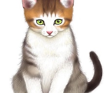 リアルなタッチでペットの似顔絵を描きます ペットとの大切な思い出をイラストにしませんか？