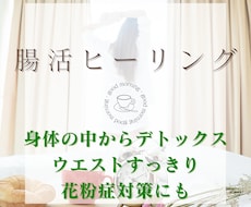 腸内クレンズ・腸活ヒーリングします 腸から健康に美しく♡健康・美容・お腹の調子が気になる方に
