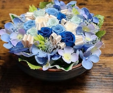 プリザーブドフラワーアレンジ作ります イメージ1