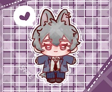 推しぬい風キャライラスト作成します イメージ1