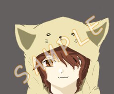 Twitter等のアイコンを描いて提供します イメージ1