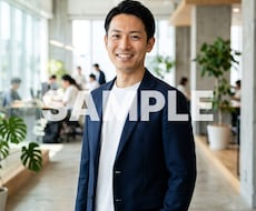 SNS用！あなたの実写風ビジネスアイコン作ります AIを活用して誠実で爽やかな理想のあなたを表現します！