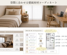 リフォーム前の壁紙・床材・家具のご相談を承ります イメージ1