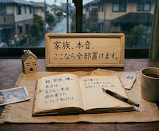 親や家族への本音を吐く場所※綺麗事なしで聴きます 親や家族への本音を綺麗事なしでしっかり聴きます。