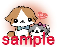 動物や人間キャラのデフォルメイラスト描きます ＳＮＳのアイコンやブログに載せる絵を描かせてください！