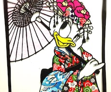 お好みの絵を送っていただければ切り絵にします イメージ1