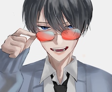 安価で魅力的なアイコンを描かせて頂きます かっこいい系のキャラをメインに、魅力的なアイコンを描きます