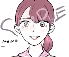 少女漫画風の似顔絵を描きます イメージ1