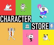 ゆるい！かわいい？キャラクター作ります 企業やお店のマスコットにいかがですか？