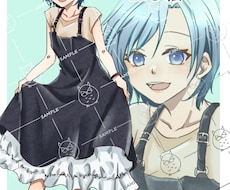 完成品！女の子の一点ものの立ち絵販売いたします オリジナルショートカットの女の子。IRIAM動作確認済み
