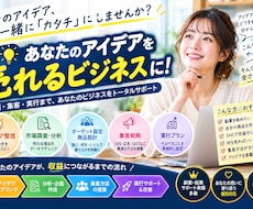 あなたのアイデアをビジネスにします イメージ1