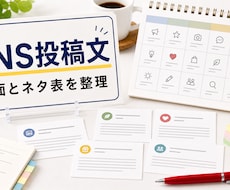 店舗SNS投稿文を作ります イメージ1