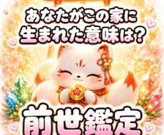 前世鑑定|あなたがこの家に生まれた意味を霊視します 守護霊・前世・霊能力の繋がりから、魂の使命を読み解きます