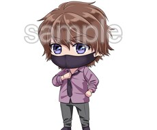 ミニキャラ(ちびキャラ)イラスト描きます 【商用利用可】2頭身のミニキャラ・アニメ塗りで描きます！
