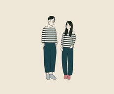 似顔絵のデザインをします アイコン・名刺などにデザイン似顔絵を載せてみませんか。