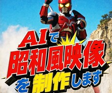 AIで昭和風映像を制作します イメージ1