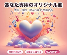 AIであなた専用のオリジナル曲つくります イメージ1