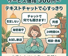 日常のモヤモヤや愚痴、何でも丁寧にお聞きします イメージ1