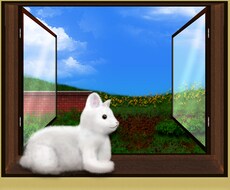 ミニチュア風イラストのヘッダー背景作成します イメージ1