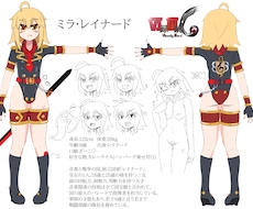 キャラクター制作します イメージ1