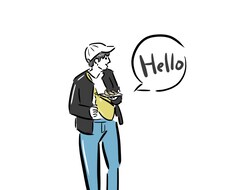 シンプルで大人おしゃれアイコン描きます お写真を大人おしゃれなイラストに仕上げます。