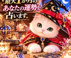 指定期間の運勢を占うにゃ！カードの声に耳をすます イメージ1