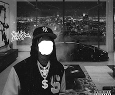 HIPHOP風アルバムアートワークを作成します イメージ1