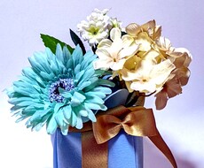 2000円送料込で造花アレンジメントします お手入れが簡単なインテリアをお探しの方へ