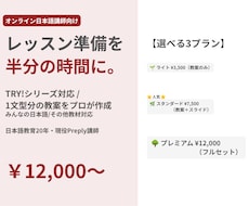 日本語レッスン教材を丸ごと一式お作りします 教案からスライド・宿題まで一式。準備ゼロで教えられる完全版