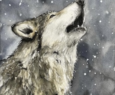 ペットやご希望の動物を水彩画/鉛筆画にします イメージ1