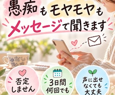 愚痴もモヤモヤも、3日間メッセージで聞きます イメージ1