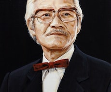 遺影を高級感のある油絵で描きます お葬式で使用した後は永くお家に飾ることができます