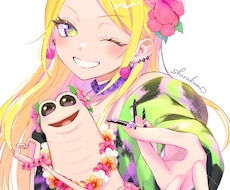 商用OK！目を引くキャラの一枚絵描きます 絵柄寄せが得意です♪リアル調、アニメ調幅広く対応します！
