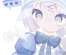 SNSアイコンなど女の子のイラストさくせいします イメージ1
